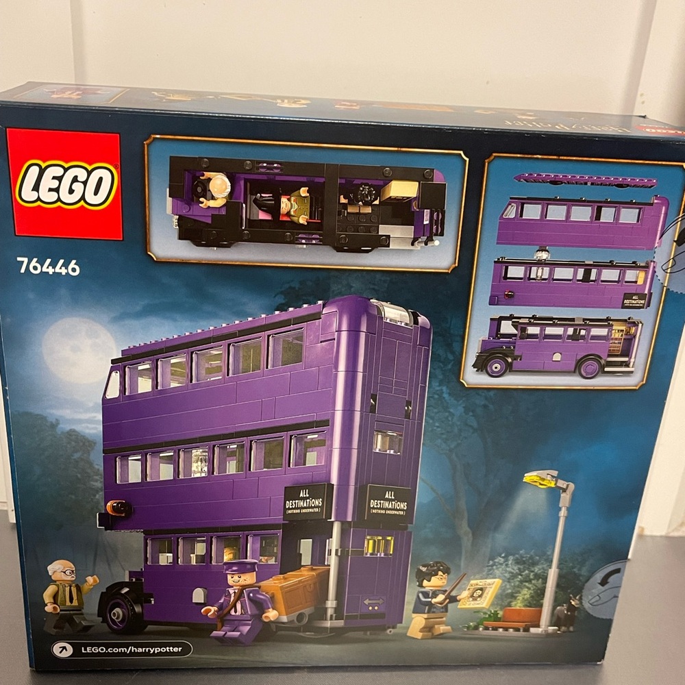 LEGO Harry Potter Knight Bus Adventure - Purple 76446 499Pcs 8+ NIB Sealed - Picture 4 of 14